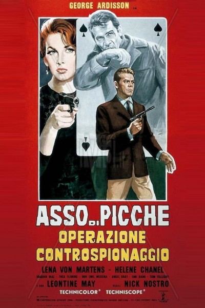 Caratula, cartel, poster o portada de As de pica: Operación contraespionaje