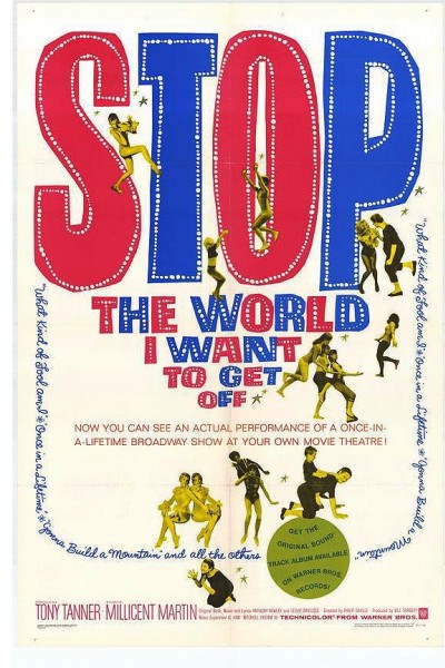 Cubierta de Stop the World: I Want to Get Off