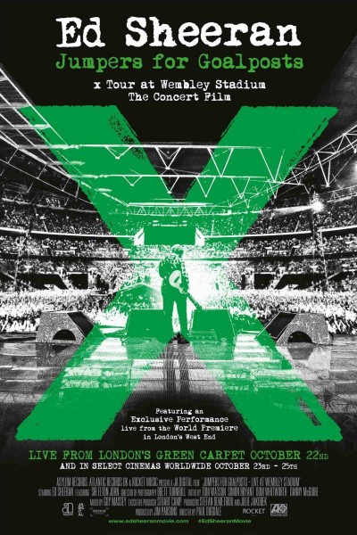 Cubierta de Ed Sheeran: Jumpers for goalpost: X Tour at Wembley Stadium