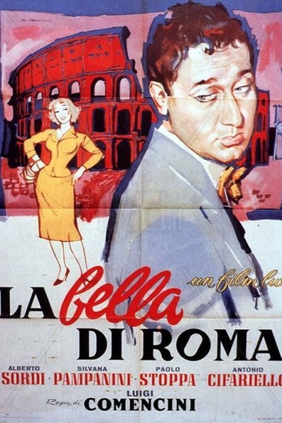 Caratula, cartel, poster o portada de La bella de Roma