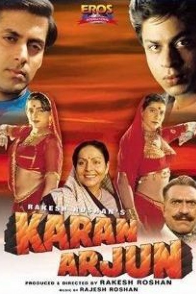 Caratula, cartel, poster o portada de Karan Arjun