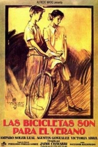 Caratula, cartel, poster o portada de Las bicicletas son para el verano