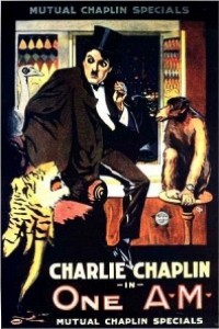 Caratula, cartel, poster o portada de Charlot noctámbulo