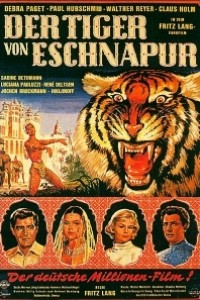 Caratula, cartel, poster o portada de El tigre de Esnapur