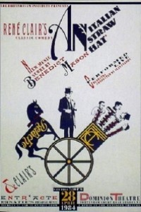 Caratula, cartel, poster o portada de Un sombrero de paja de Italia