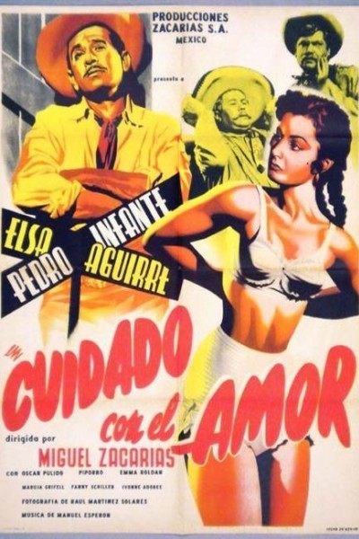 Caratula, cartel, poster o portada de Cuidado con el amor