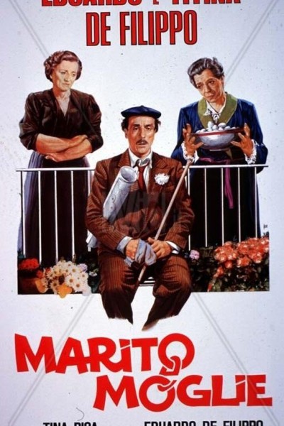 Caratula, cartel, poster o portada de Marito e moglie