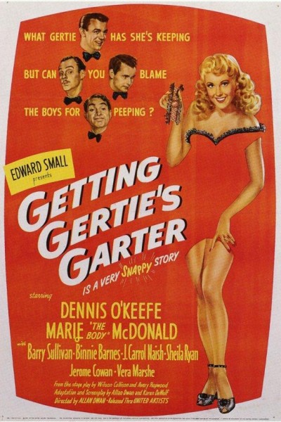 Caratula, cartel, poster o portada de Getting Gertie\'s Garter