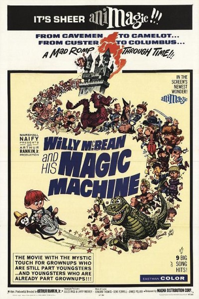 Cubierta de Willy McBean and His Magic Machine