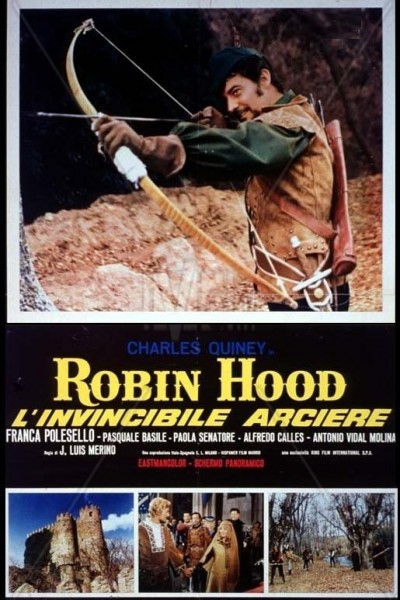 Cubierta de Robin Hood, el arquero invencible