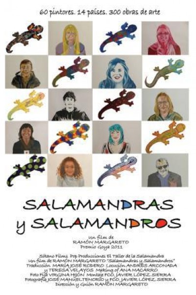 Cubierta de Salamandras y salamandros