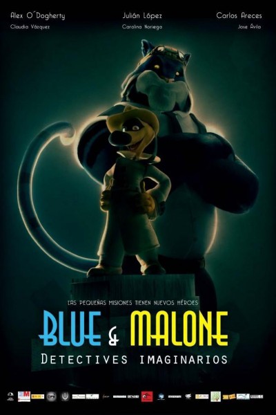 Caratula, cartel, poster o portada de Blue & Malone, detectives imaginarios
