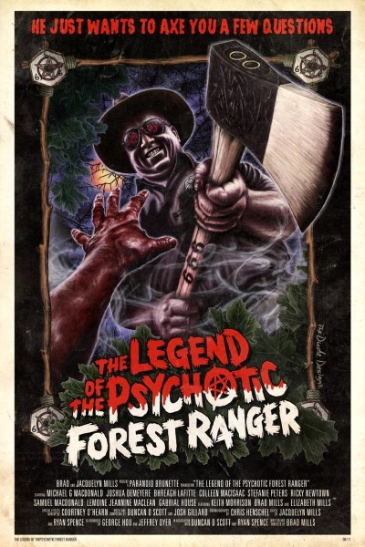 Caratula, cartel, poster o portada de The Legend of the Psychotic Forest Ranger