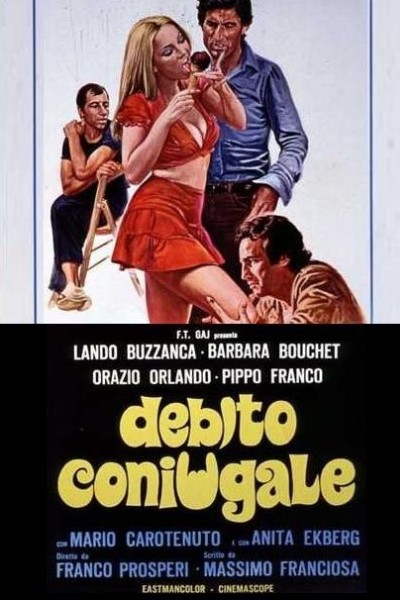 Caratula, cartel, poster o portada de Il debito coniugale