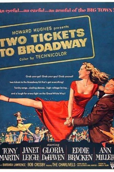 Caratula, cartel, poster o portada de Luces de Broadway