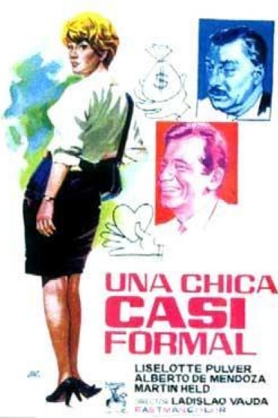 Caratula, cartel, poster o portada de Una chica casi formal