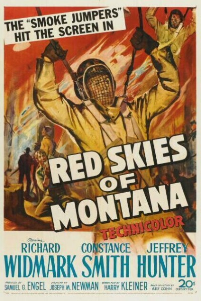 Caratula, cartel, poster o portada de Cielo rojo de Montana