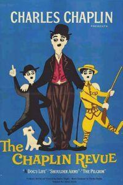 Caratula, cartel, poster o portada de La revista de Chaplin