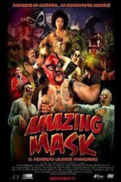 Cubierta de Amazing Mask: El asombroso luchador enmascarado