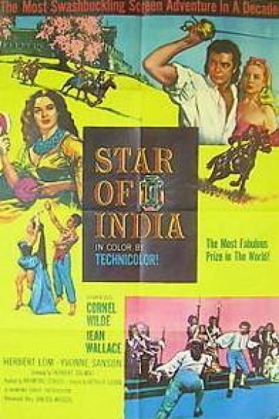 Caratula, cartel, poster o portada de Estrella de la India
