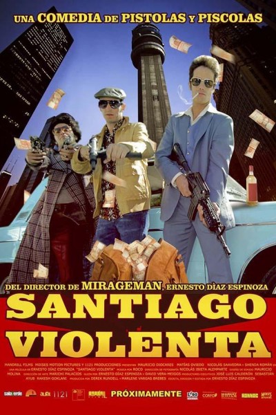 Caratula, cartel, poster o portada de Santiago violenta