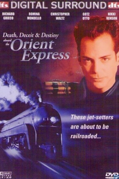 Cubierta de Death, Deceit & Destiny Aboard the Orient Express