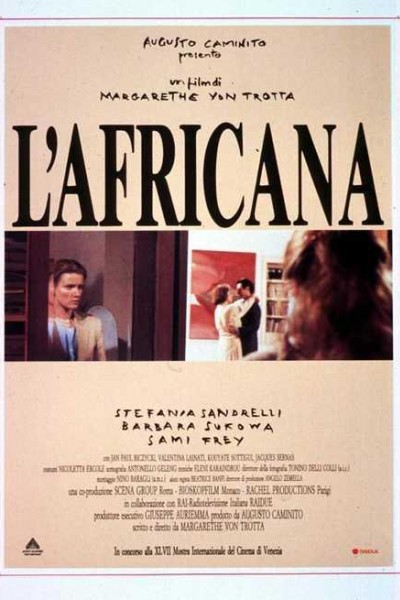 Caratula, cartel, poster o portada de L\'africana