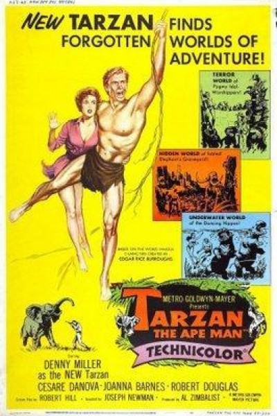 Caratula, cartel, poster o portada de Tarzán de los monos