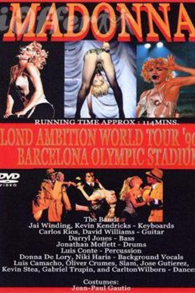 Cubierta de Madonna: Live! Blond Ambition World Tour 90 from Barcelona Olympic Stadium
