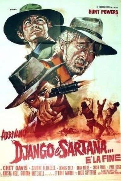 Caratula, cartel, poster o portada de Django y Sartana