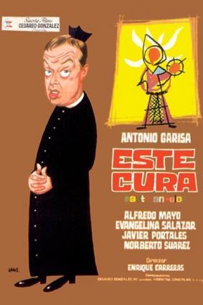 Caratula, cartel, poster o portada de Este cura