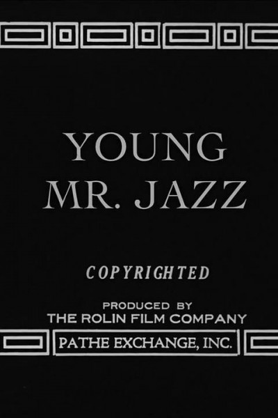 Caratula, cartel, poster o portada de Young Mr. Jazz