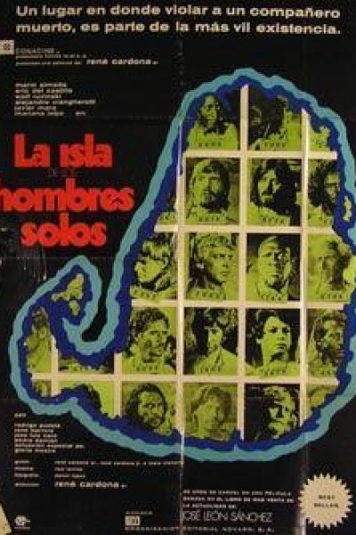 Caratula, cartel, poster o portada de La isla de los hombres solos
