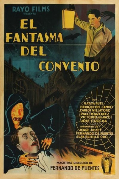 Caratula, cartel, poster o portada de El fantasma del convento
