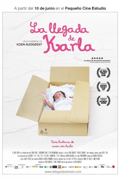 Caratula, cartel, poster o portada de La llegada de Karla