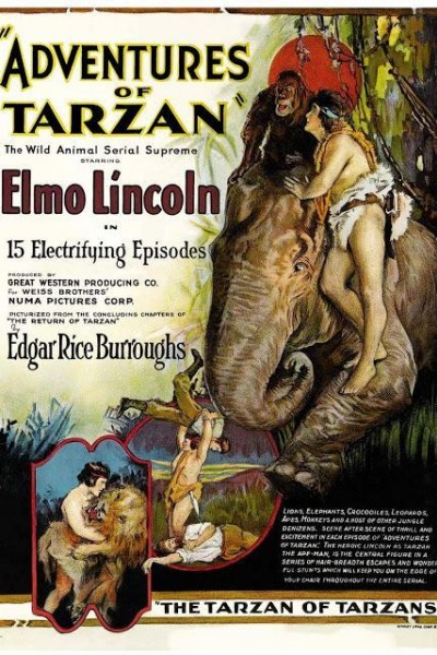 Caratula, cartel, poster o portada de Las aventuras de Tarzán
