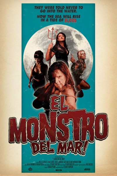 Caratula, cartel, poster o portada de El monstro del mar!