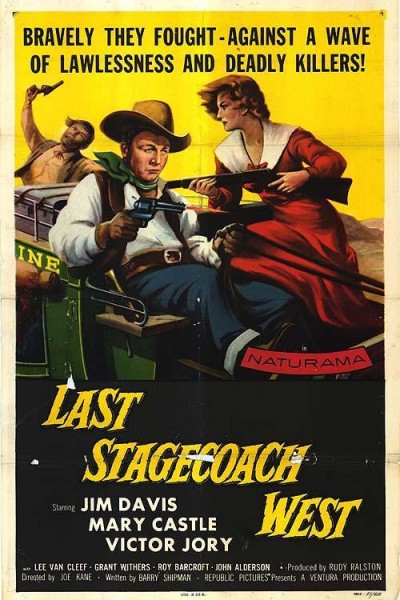 Caratula, cartel, poster o portada de The Last Stagecoach West