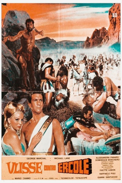 Caratula, cartel, poster o portada de Ulises contra Hércules