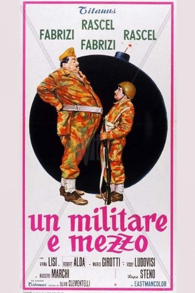 Caratula, cartel, poster o portada de Un militar y medio