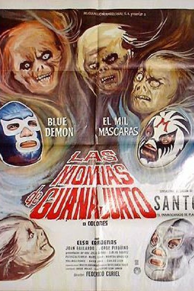 Caratula, cartel, poster o portada de Las momias de Guanajuato