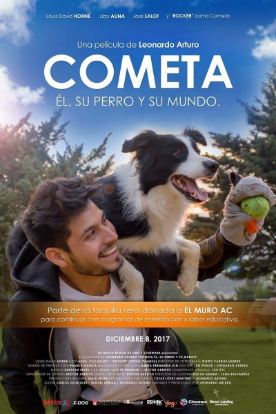 Cubierta de Cometa: Él, su perro y su mundo