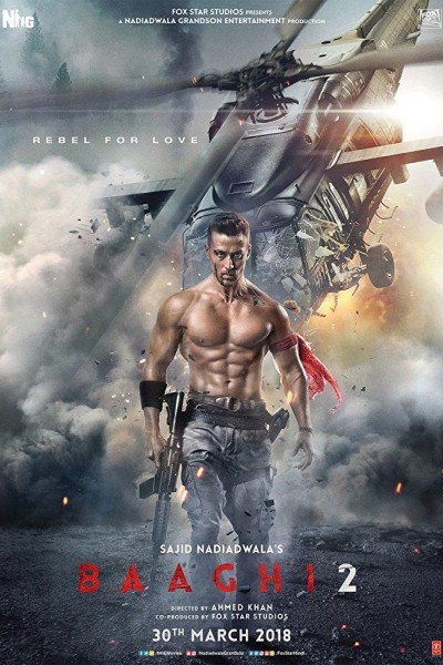 Caratula, cartel, poster o portada de Baaghi 2