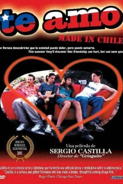 Caratula, cartel, poster o portada de Te amo (made in Chile)