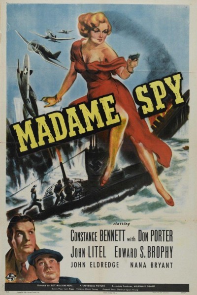 Caratula, cartel, poster o portada de Madame Spy
