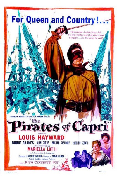 Caratula, cartel, poster o portada de El pirata de Capri