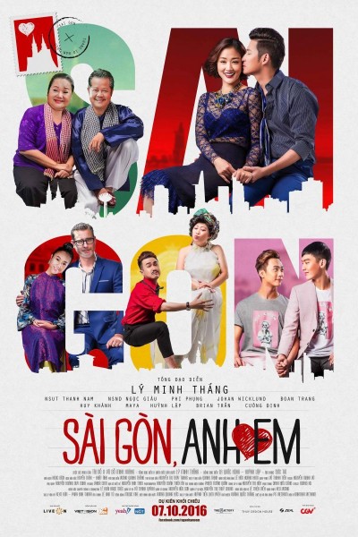Caratula, cartel, poster o portada de Saigon, I Love You