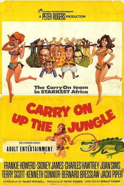 Caratula, cartel, poster o portada de Carry On Up the Jungle