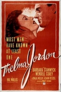 Caratula, cartel, poster o portada de El caso de Thelma Jordon