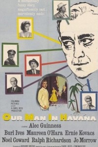 Caratula, cartel, poster o portada de Nuestro hombre en La Habana